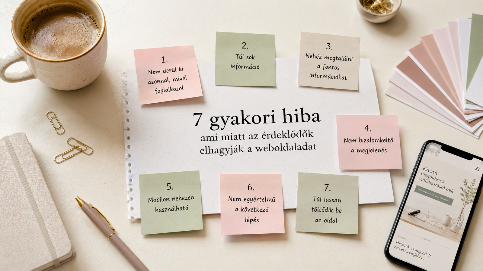 Gyakori weboldal hibák, ami elriaszthatja az ügyfeleket